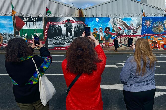 2 Hour Private Belfast Taxi Cab Tour of Troubles & Peace walls - Divis Street International Mural Wall and the big idea of shared art