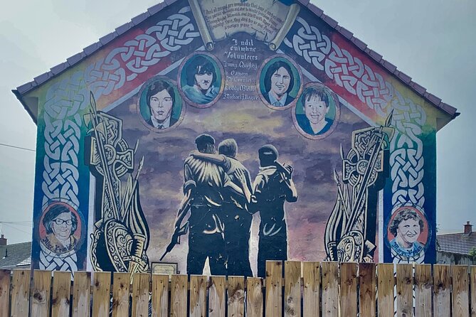 Award Winning Private 2 Hour Belfast Political Black Taxi Tour - Stop 4: Clonard Monastery, WWII shelter, and Adams-Hume peace talks