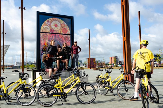 Belfast Bike Tours - Holy Lands, River Lagan, and the sensory hit of St George’s Market