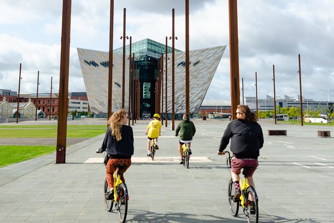 Belfast Bike Tours - Meeting at Fountain Centre and what the 3-hour ride feels like