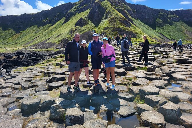 Belfast & Giants Causeway Luxury Mercedes Private Tour for 6 pax - Stop 1: Carrick-a-Rede rope bridge