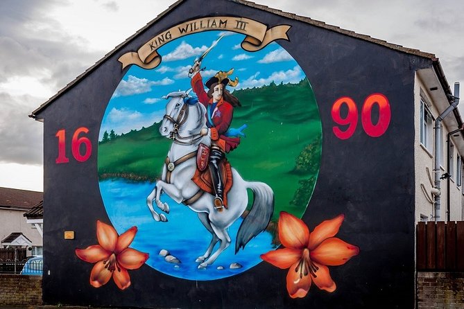 Belfast's Political Mural Taxi Tour - Stop 3: Peace Gates and the Peace Wall, where you can write a message