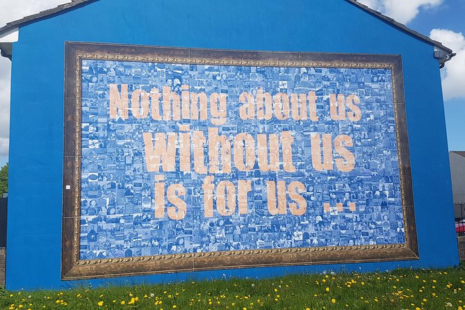 Belfast Troubles Murals Street Art and Peace Wall Walking Tour - Cathedral Quarter Start: Modern Street Art, International Artists, and the Re-imaging Idea