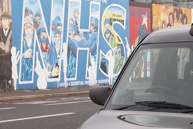 Black Taxi Mural "Tour Like A Local" - Meet your guide Hugh Jordan, and ask better questions