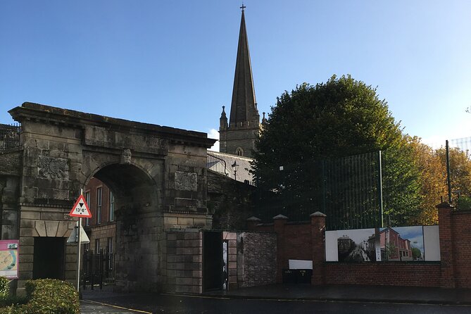 Derrie Danders: A Self-Guided Audio Tour of the Riverside and South City - Long Tower backstreet moment: industrial clues, shirt factories, and the city’s working past