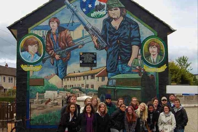 Famous Belfast Private Taxi Cab Tour Adventure The Troubles 2 Hrs - Peacewalls, remembrance gardens, and murals: what you are really looking at