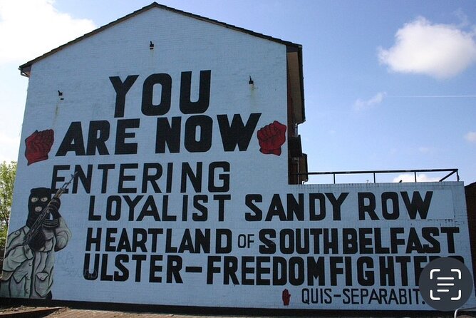 Famous Belfast Private Taxi Cab Tour Adventure The Troubles 2 Hrs - International Wall, Bobby Sands mural, and Crumlin Road Jail
