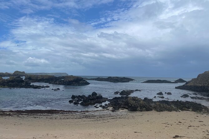 Game Of Thrones Locations & Giants Causeway North Antrim Coast Tour - Larrybane Quarry, Renly’s base camp, and the Carrick-a-Rede rope bridge viewpoint