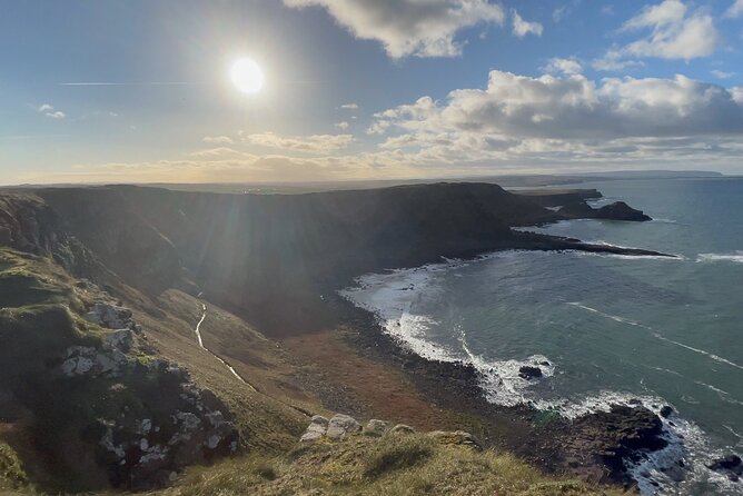Giants Causeway Tour from Belfast + FREE Belfast Mural Tour - Magheracross viewpoint: short stop, big payoff for photos