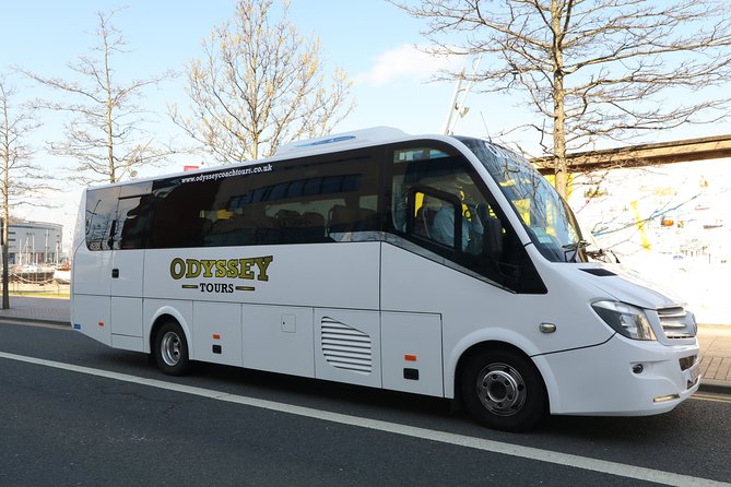 Guided Day Tour of Giant's Causeway from Belfast by Comfortable Coach - Dunluce Castle: the quick-photo hit that still lands
