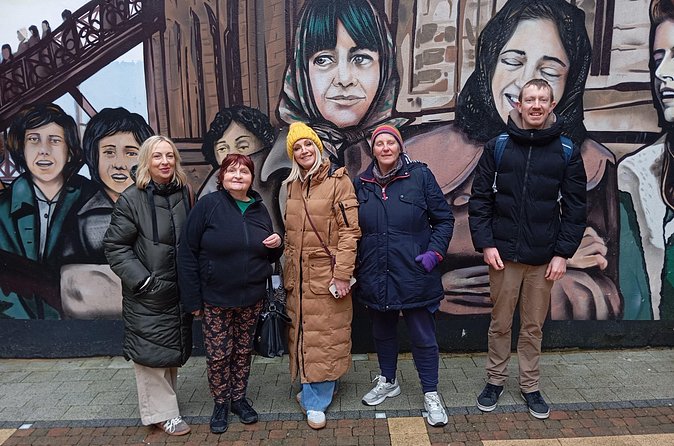 Herstory Derry Tour - The Diamond: Guildhall, a women-only war memorial detail, and Amelia Earhart’s connection