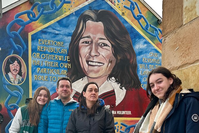 History of Belfast conflict and terror 1 hour black taxi tour - Divis Street International Mural Wall: politics without the spotlight