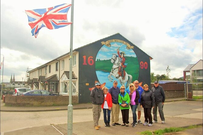 History of Belfast conflict and terror 1 hour black taxi tour - Clonard Monastery and the peace process you can stand beside