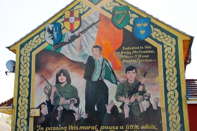 N0 1 Belfast black cab Irish and British mural 2hr private tour - Clonard Monastery and the secret peace talks that were bugged