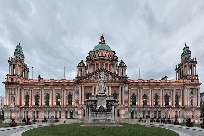 Private Belfast city & peace wall tour - City Hall for 30 minutes: why civic Belfast belongs in the story