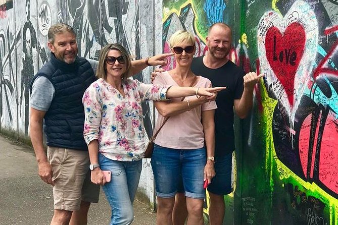 Private Belfast Troubles Cab Tour Adventure 2hrs Personal Guide - The Peace Wall, where hope is written in public