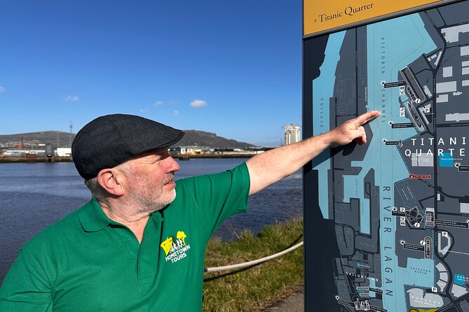 Titanic Maritime Walking Tour - Standing at the Titanic slipways where the ships were built